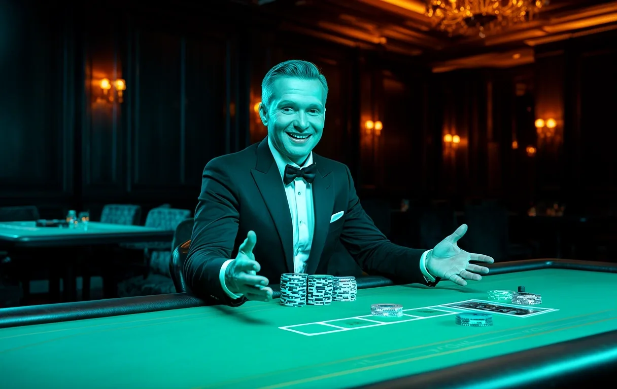 Croupier at Grand Haveh